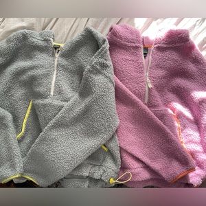 Wild Fable Sherpa Fleece 1-4” Zips